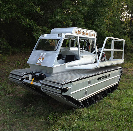 Amphibious Marsh Master | Wetland Drilling | MATECO