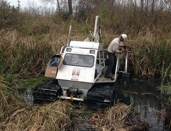 Marsh Master Environmental Drilling Rig