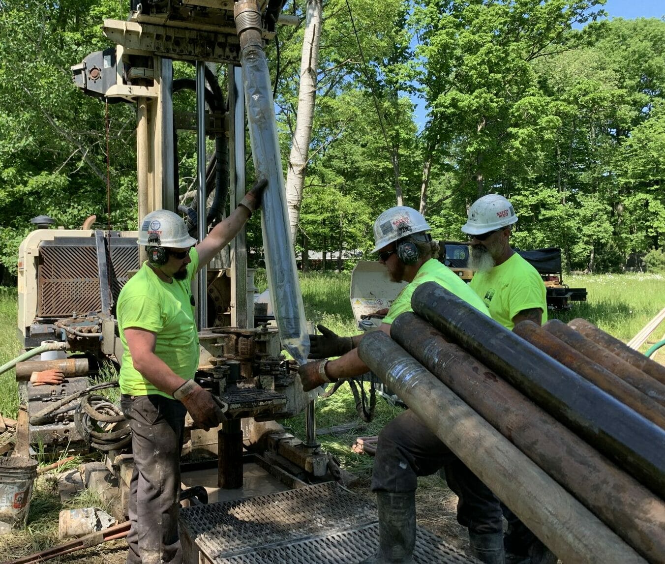 Perfluoroalkyl and Polyfuloroalkyl Substances (PFAS) environmental drilling equipment